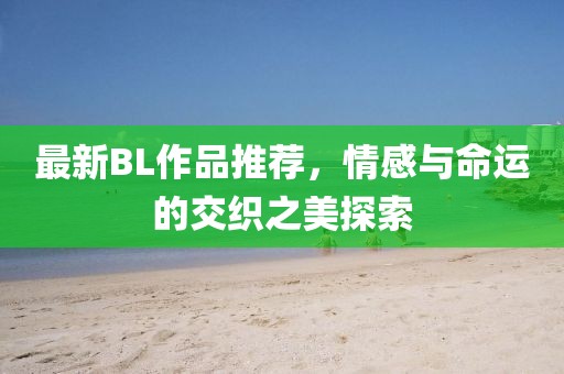 最新BL作品推荐，情感与命运的交织之美探索