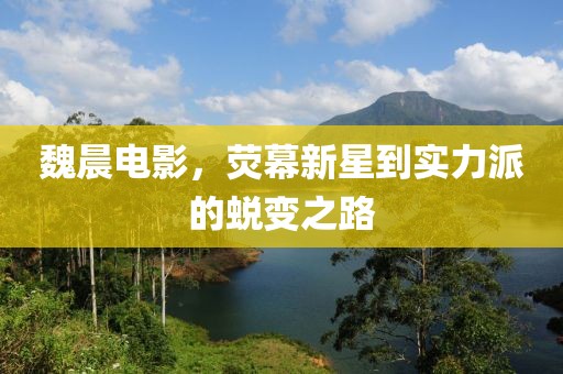 魏晨电影，荧幕新星到实力派的蜕变之路