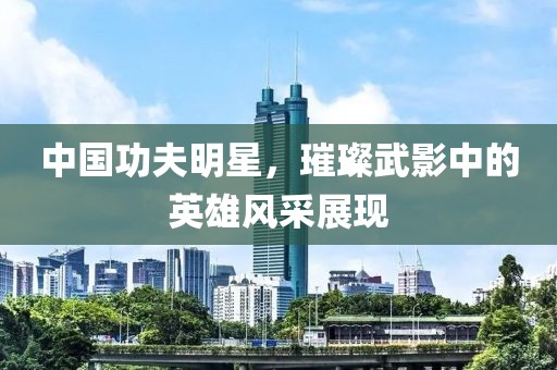 中国功夫明星，璀璨武影中的英雄风采展现