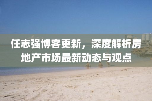 任志强博客更新，深度解析房地产市场最新动态与观点