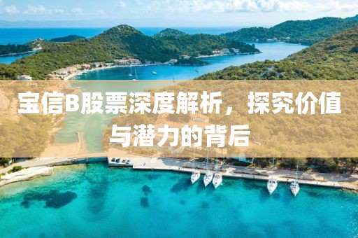 宝信B股票深度解析，探究价值与潜力的背后