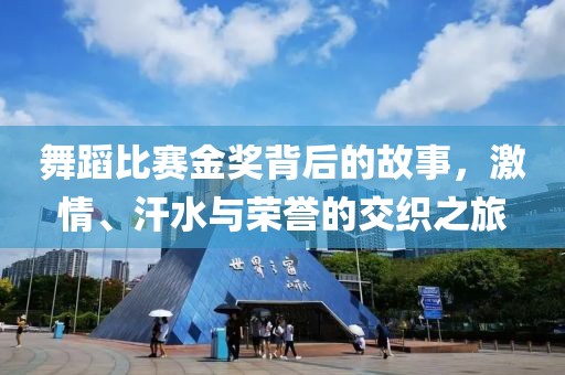 舞蹈比赛金奖背后的故事，激情、汗水与荣誉的交织之旅