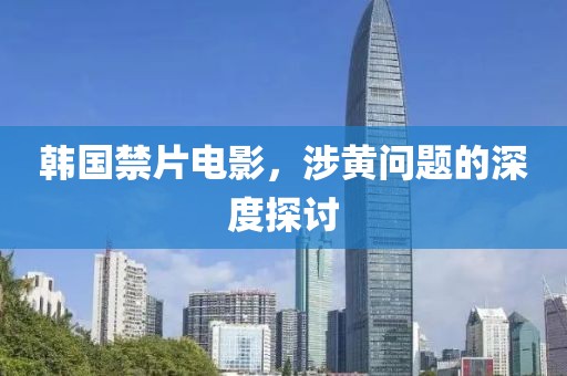 韩国禁片电影，涉黄问题的深度探讨
