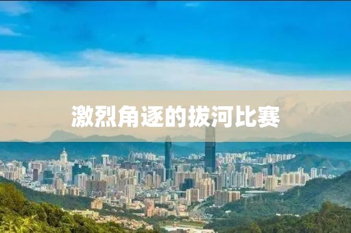 激烈角逐的拔河比赛