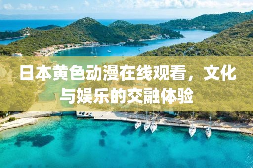 日本黄色动漫在线观看，文化与娱乐的交融体验