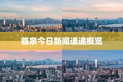 临泉今日新闻速递概览