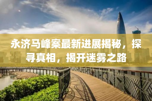 永济马峰案最新进展揭秘，探寻真相，揭开迷雾之路
