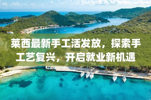 莱西最新手工活发放，探索手工艺复兴，开启就业新机遇