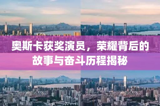 奥斯卡获奖演员，荣耀背后的故事与奋斗历程揭秘