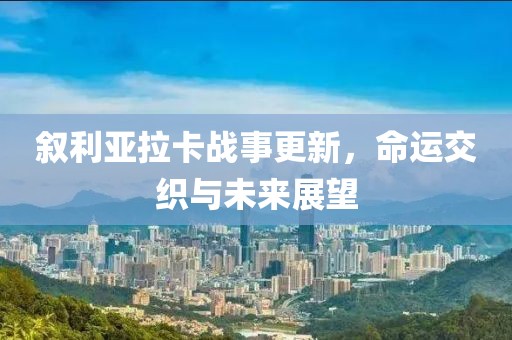 叙利亚拉卡战事更新，命运交织与未来展望