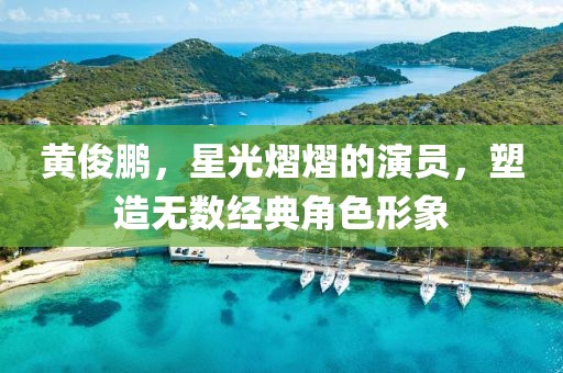 黄俊鹏，星光熠熠的演员，塑造无数经典角色形象