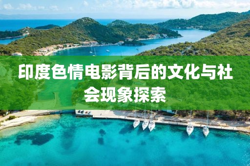 印度色情电影背后的文化与社会现象探索