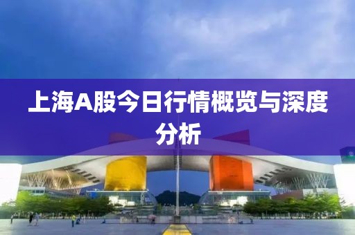 上海A股今日行情概览与深度分析