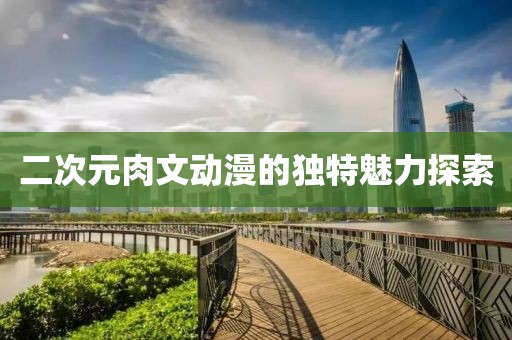 二次元肉文动漫的独特魅力探索