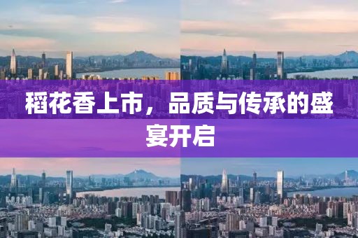 稻花香上市，品质与传承的盛宴开启