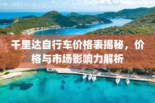 千里达自行车价格表揭秘，价格与市场影响力解析
