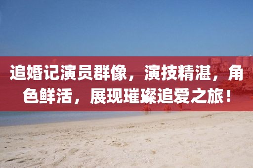 追婚记演员群像，演技精湛，角色鲜活，展现璀璨追爱之旅！