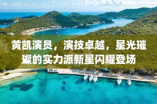 黄凯演员，演技卓越，星光璀璨的实力派新星闪耀登场