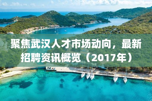 聚焦武汉人才市场动向，最新招聘资讯概览（2017年）