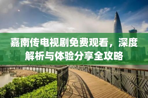 嘉南传电视剧免费观看，深度解析与体验分享全攻略