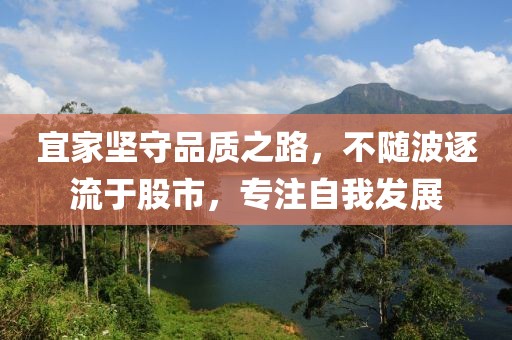 宜家坚守品质之路，不随波逐流于股市，专注自我发展