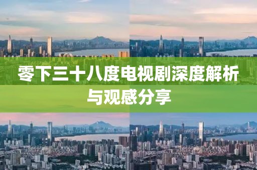 零下三十八度电视剧深度解析与观感分享