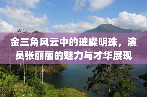 金三角风云中的璀璨明珠，演员张丽丽的魅力与才华展现