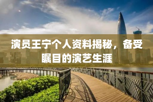 演员王宁个人资料揭秘，备受瞩目的演艺生涯