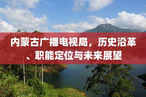 内蒙古广播电视局，历史沿革、职能定位与未来展望