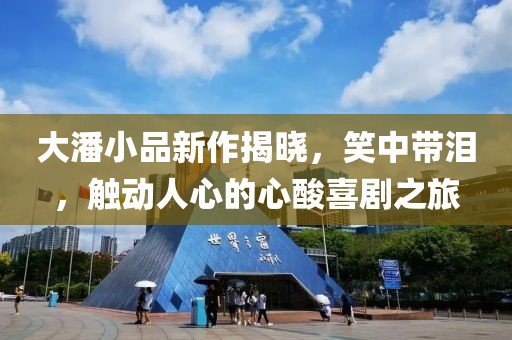 大潘小品新作揭晓，笑中带泪，触动人心的心酸喜剧之旅