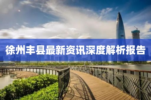 徐州丰县最新资讯深度解析报告
