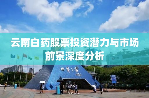 云南白药股票投资潜力与市场前景深度分析
