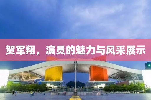 贺军翔，演员的魅力与风采展示