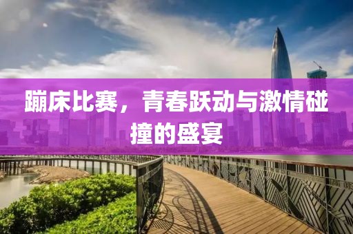 蹦床比赛，青春跃动与激情碰撞的盛宴