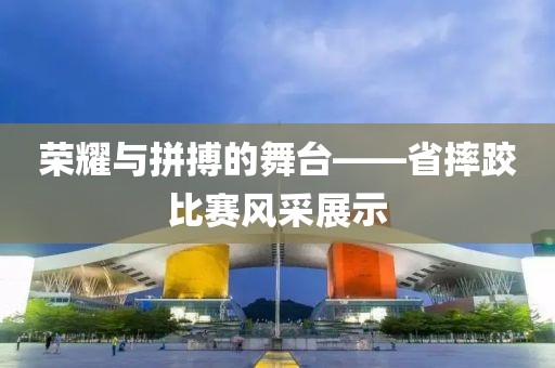 荣耀与拼搏的舞台——省摔跤比赛风采展示