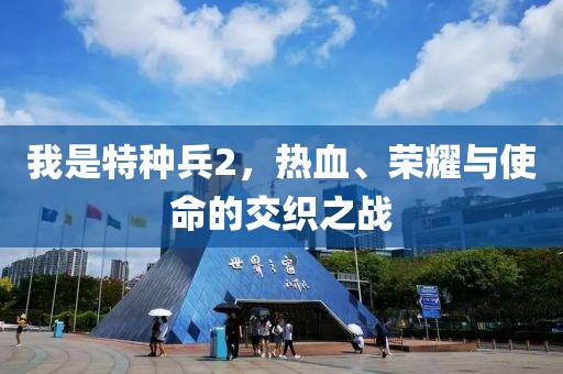 我是特种兵2，热血、荣耀与使命的交织之战