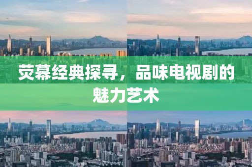 荧幕经典探寻，品味电视剧的魅力艺术