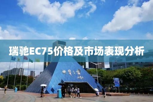 瑞驰EC75价格及市场表现分析