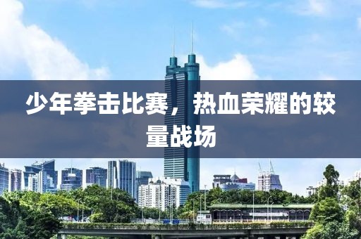 少年拳击比赛，热血荣耀的较量战场