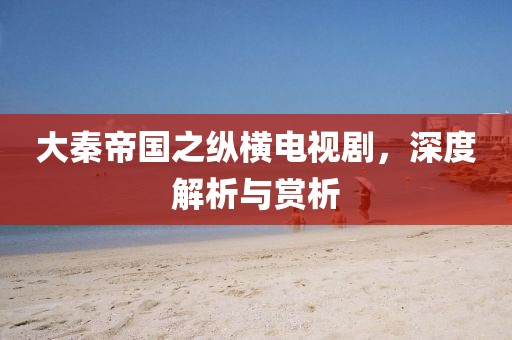 大秦帝国之纵横电视剧，深度解析与赏析