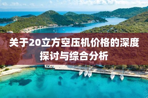 关于20立方空压机价格的深度探讨与综合分析