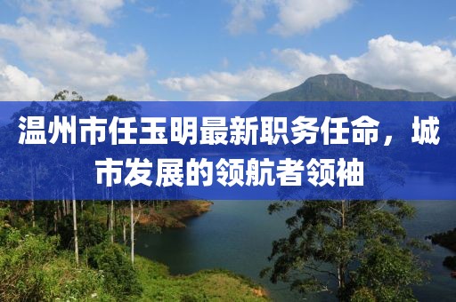 温州市任玉明最新职务任命,城市发展的领航者领袖