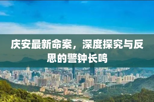 庆安最新命案，深度探究与反思的警钟长鸣
