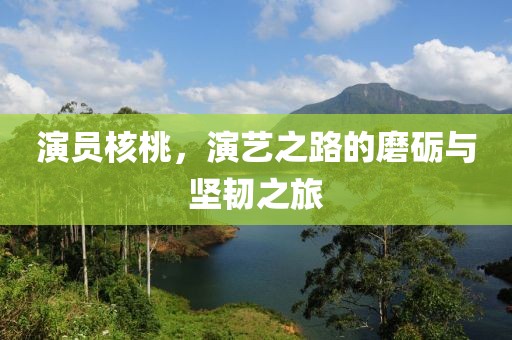 演员核桃，演艺之路的磨砺与坚韧之旅