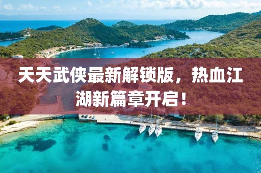 天天武侠最新解锁版，热血江湖新篇章开启！