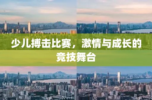少儿搏击比赛，激情与成长的竞技舞台
