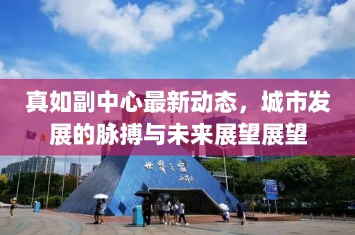 真如副中心最新动态，城市发展的脉搏与未来展望展望