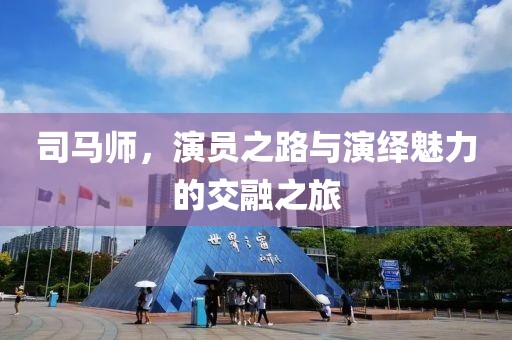 司马师，演员之路与演绎魅力的交融之旅