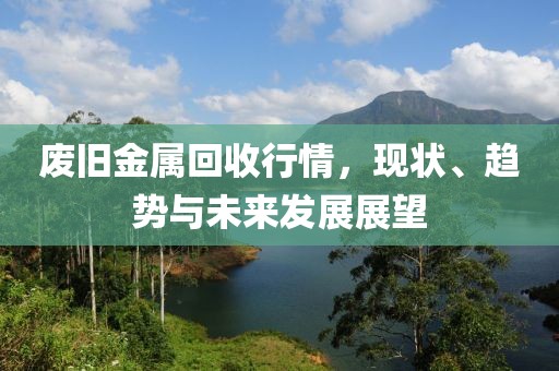 废旧金属回收行情，现状、趋势与未来发展展望