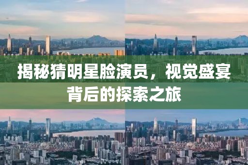 揭秘猜明星脸演员，视觉盛宴背后的探索之旅